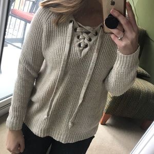 Tan sweater